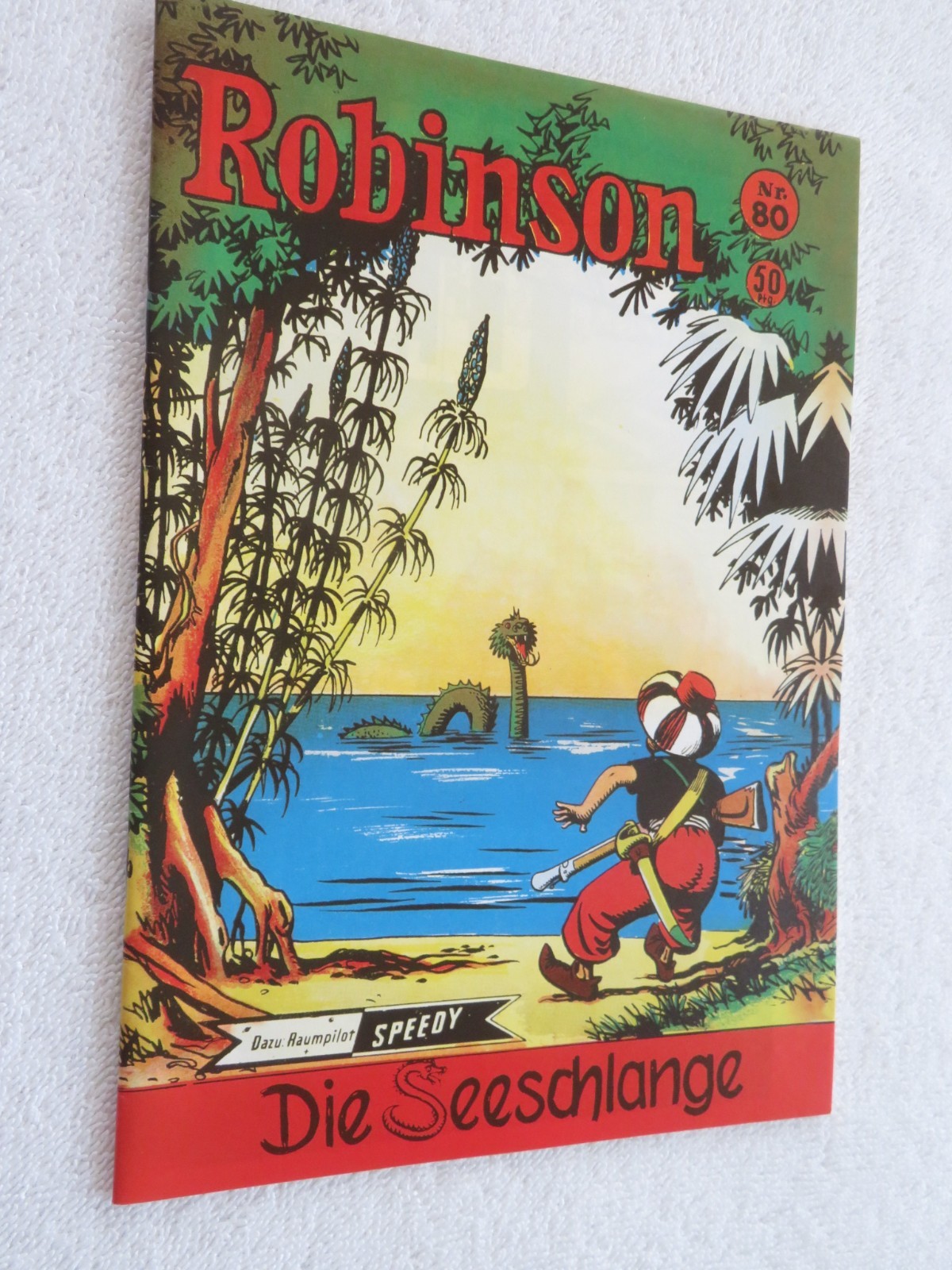 Hethke Editore / Roman Boutique - Robinson con pilota collaudatore Speedy n. 80 ottimo