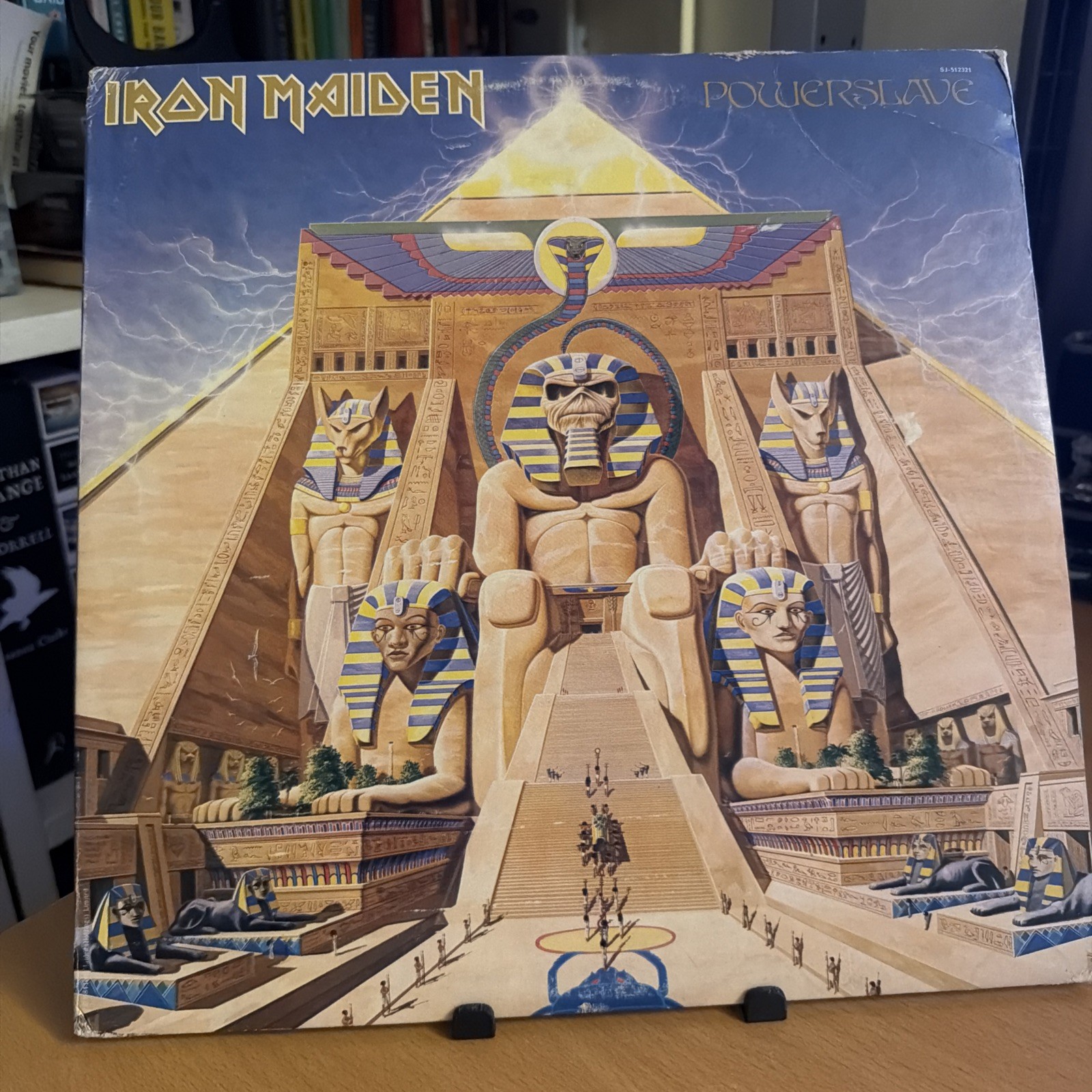 Iron Maiden Powerslave OG 1984 Capitol SJ-12321