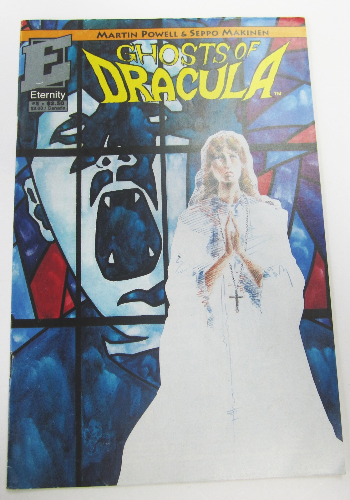Ghosts Of Dracula #5 Fumetto Eternità Gennaio 1992 VF 8.0 BELLO Horror B&W
