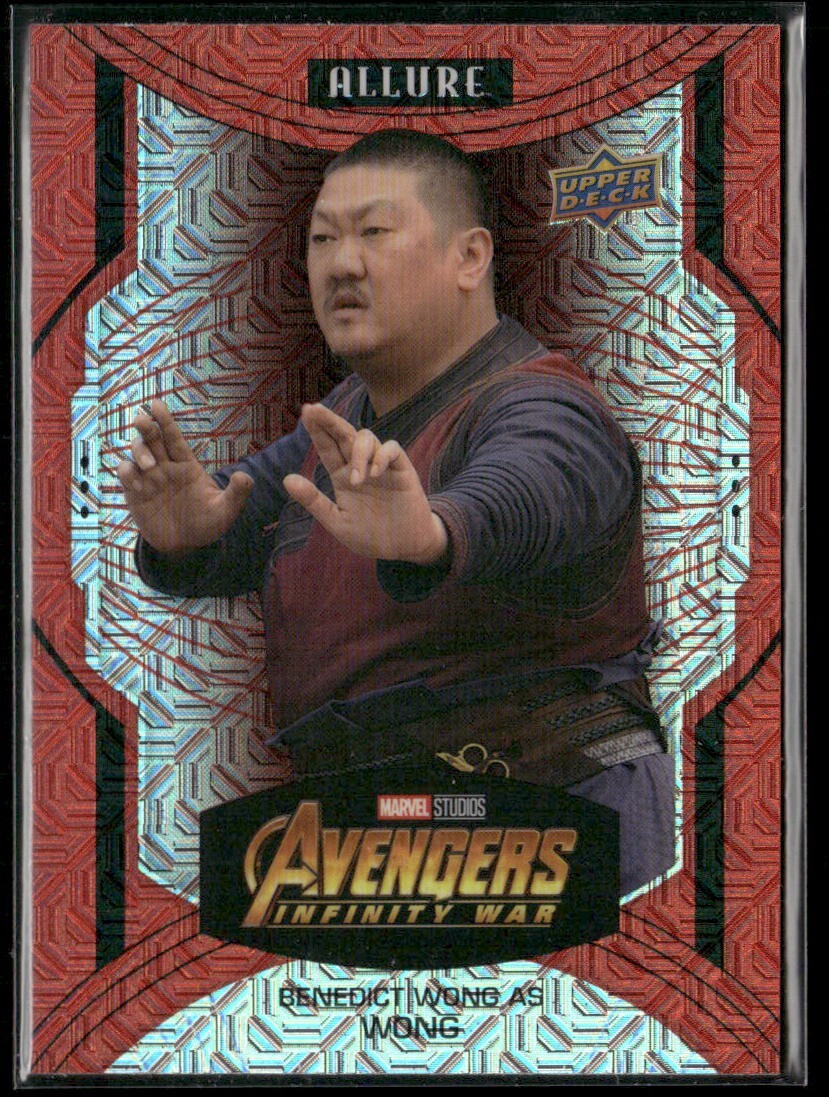 2022 Upper Deck Marvel Allure Sunrise #124 - Benedict Wong as Wong