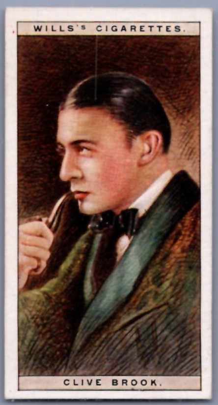 1928 Wills Cinema Stars 1° serie - Clive Brook #3