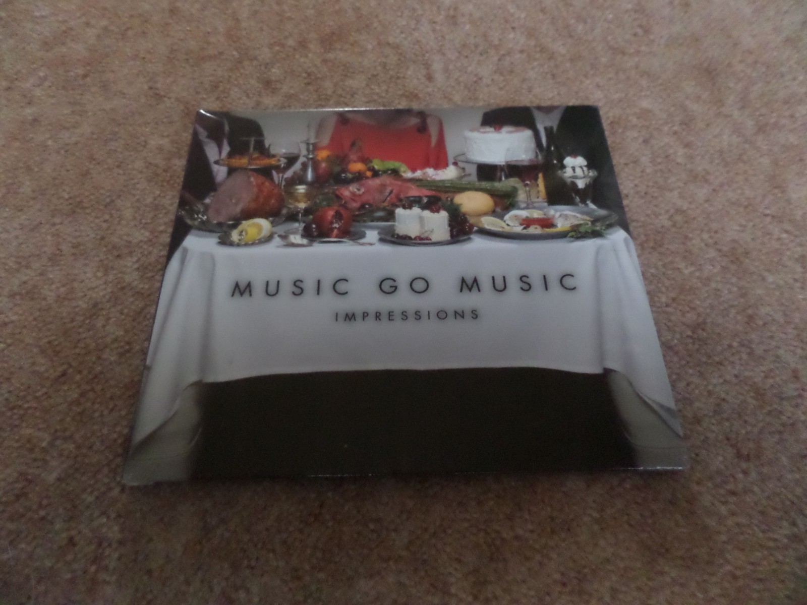 CD ALBUM NEW & SEALED MUSIC GO MUSIC - IMPRESSIONS