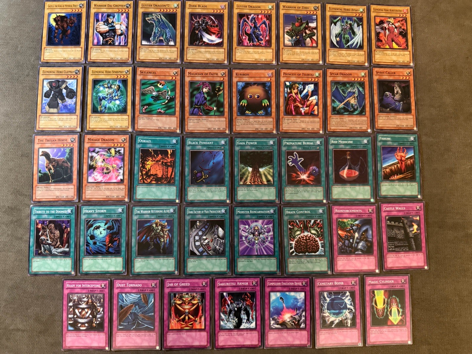 Yu-Gi-Oh! Starter Deck YSD 2006 - Lotto 39 carte - LP/NM/Ottimo