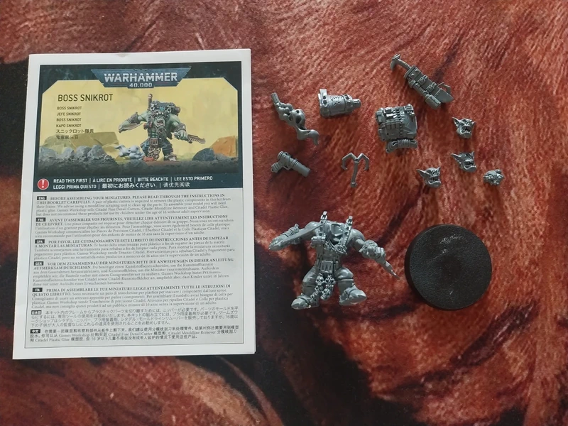 Warhammer 40K Ork Boss Snikrot