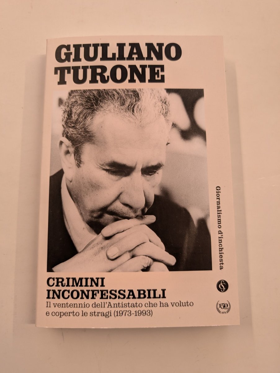 CRIMINI INCONFESSABILI GIULIANO TURONE GIORNALISMO D'INCHIESTA 2026 CORRIERE 