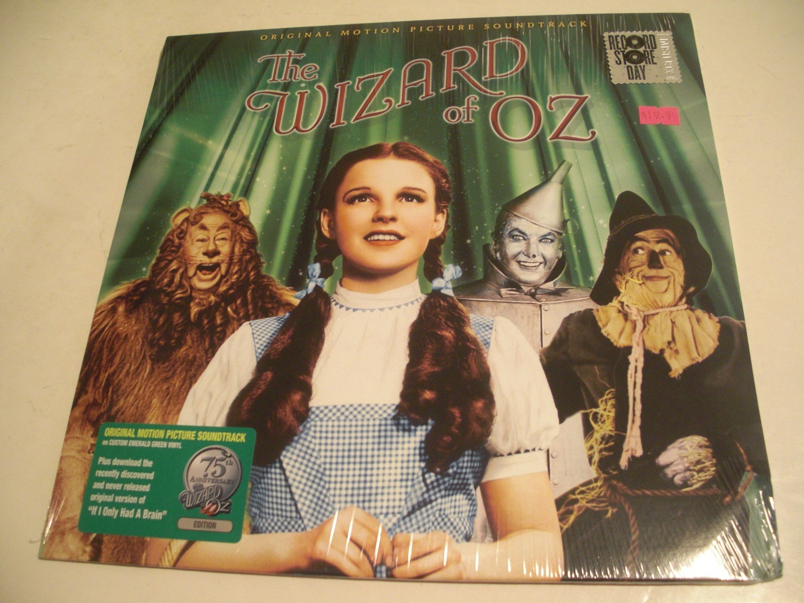 NEW SEALED Wizard of Oz Soundtrack 75th Anniv. "Record Store Day" 2014 LP Record