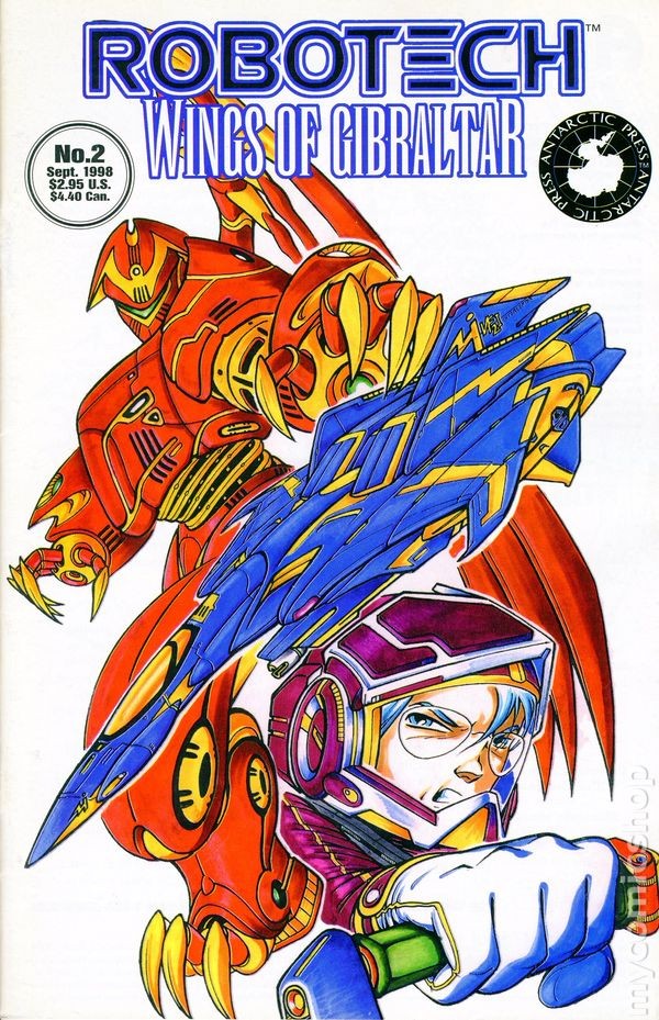 Robotech Ali di Gibilterra #2 VF 8.0 1998 Immagine Stock