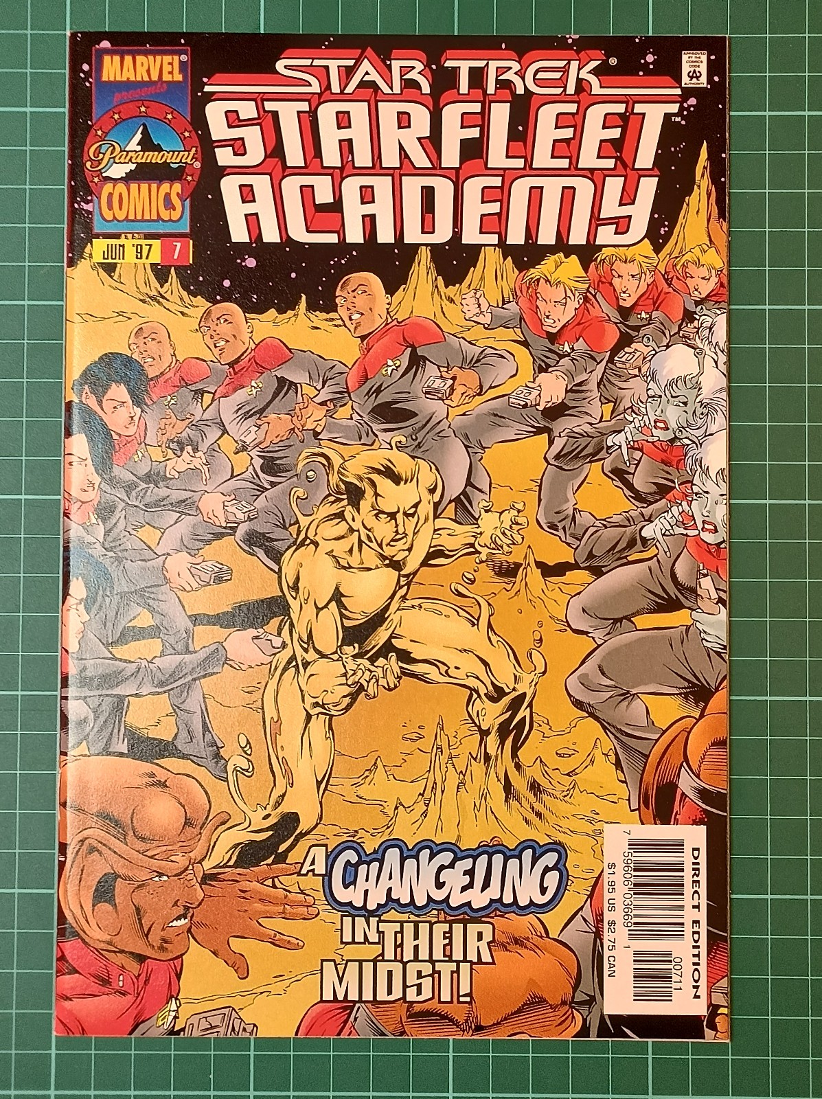 STAR TREK ACADEMY #7 COVER A (1996 SERIES)  Direct  Picard  NM Near Mint WP