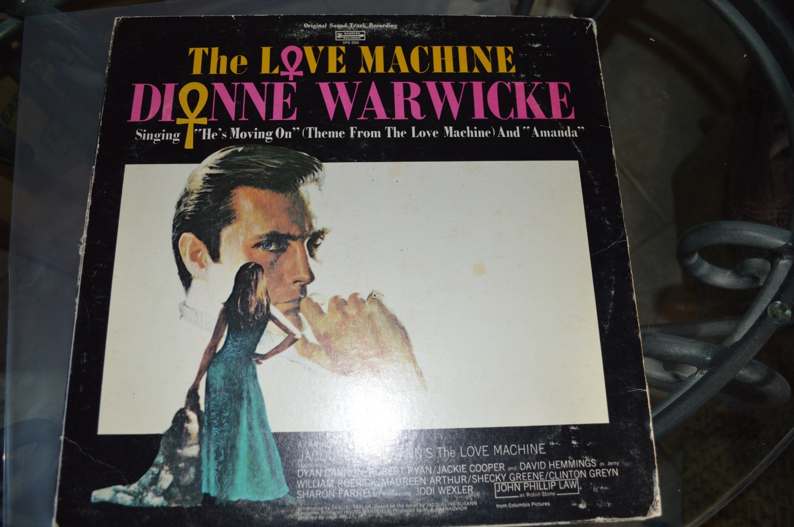 VINYL RECORD LP S THE LOVE MACHINE #1 ORIG SOUNDTRACK RECORDING SCEPTER SPS-595