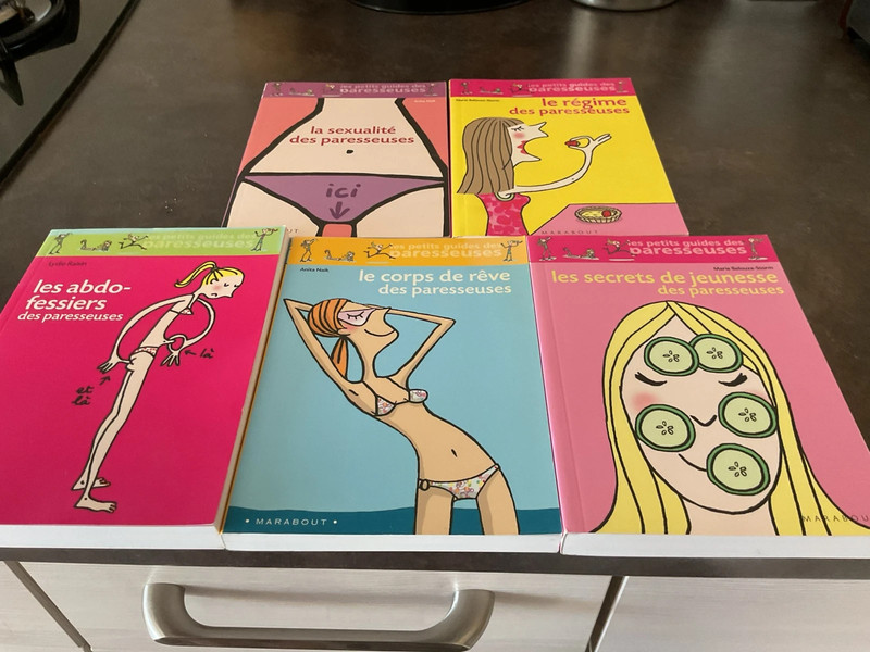 Lot de 5 livres Les paresseus