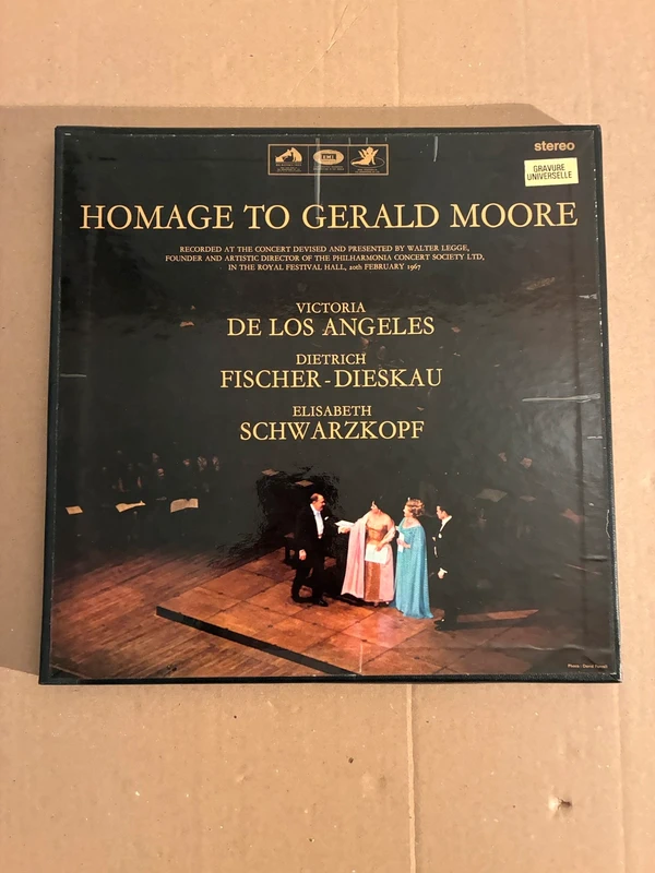 Coffret Vinyle Homage to Gerald Moore 2 LP HMV