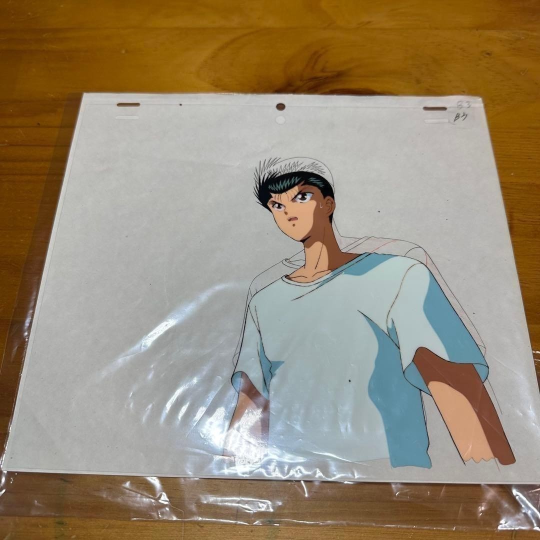 Yu Yu Hakusho Original Anime Production Cel Douga Yusuke Urameshi Japan