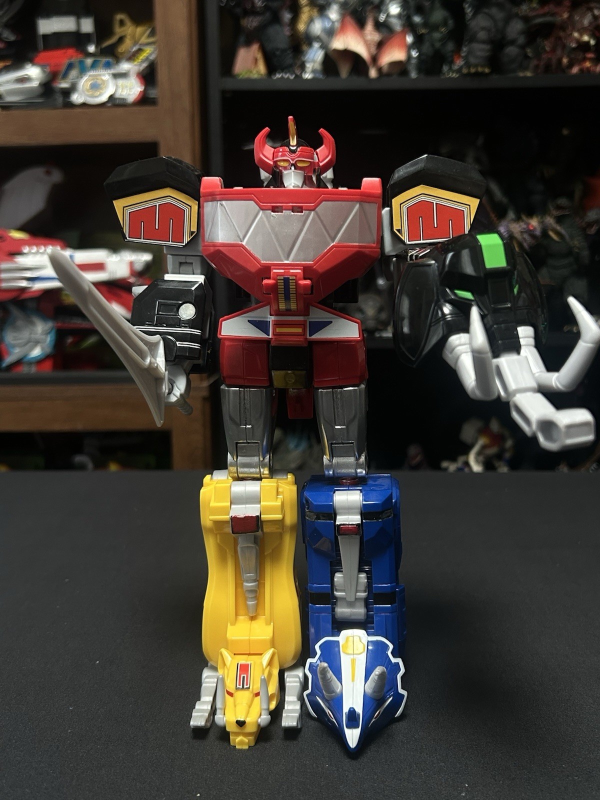 Power Rangers Dino Megazord 2020 Hasbro Personalizzato Dipinto
