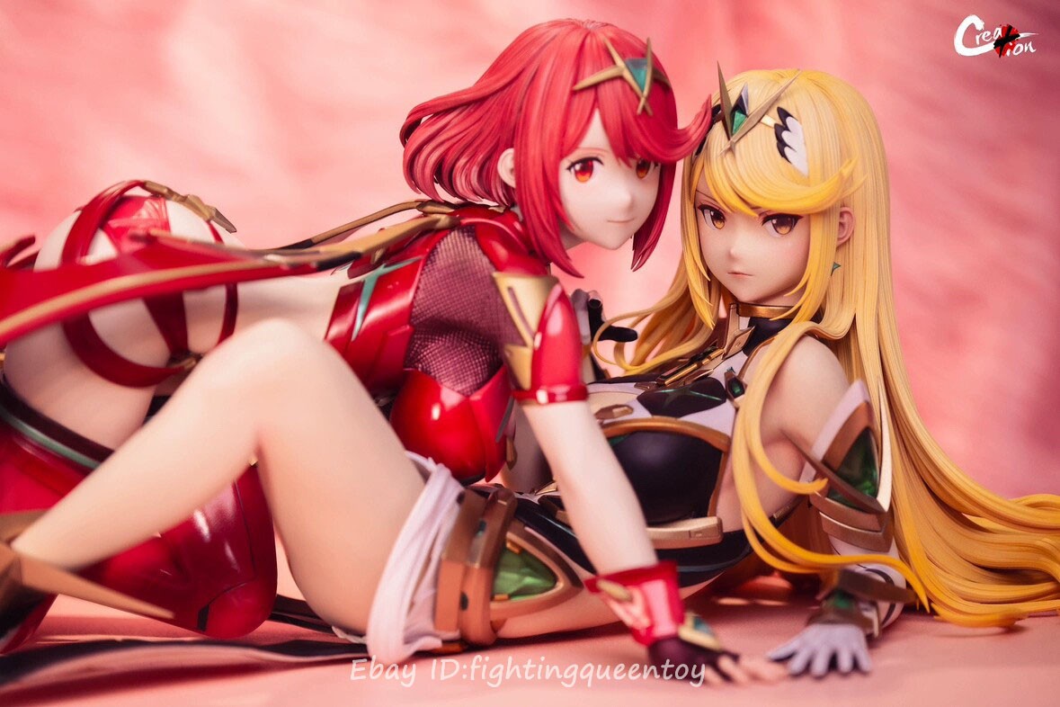 Statua in resina Creation Studio Xenoblade Pyra & Mythra Deluxe Ver 1/4 IN STOCK