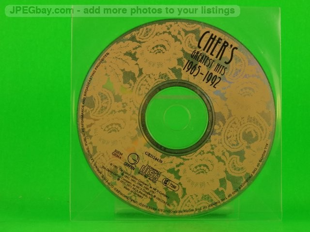 CHER CHER'S GREATEST HITS 1965-1992 (U1) CD Album  MCA RECORDS