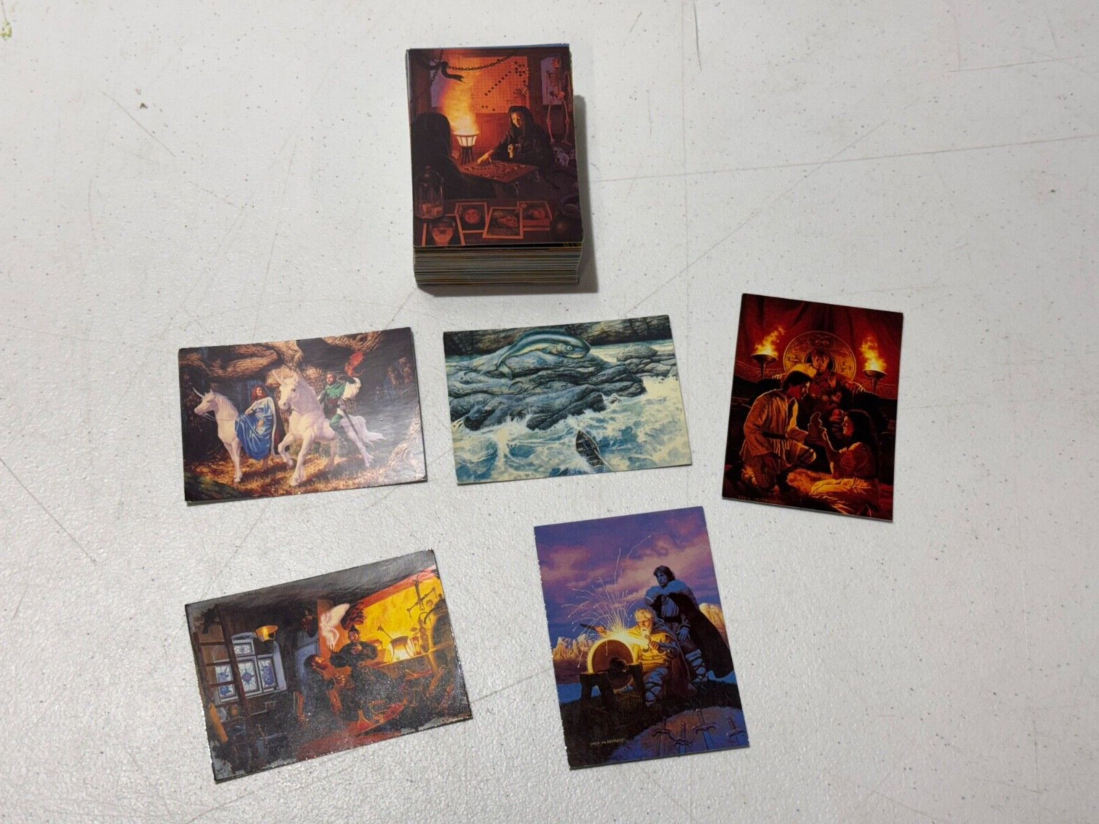 1993 COMIC IMAGES 30 YEARS OF MAGIC: GREG HILDEBRANDT II COMPLETE SET 1-90