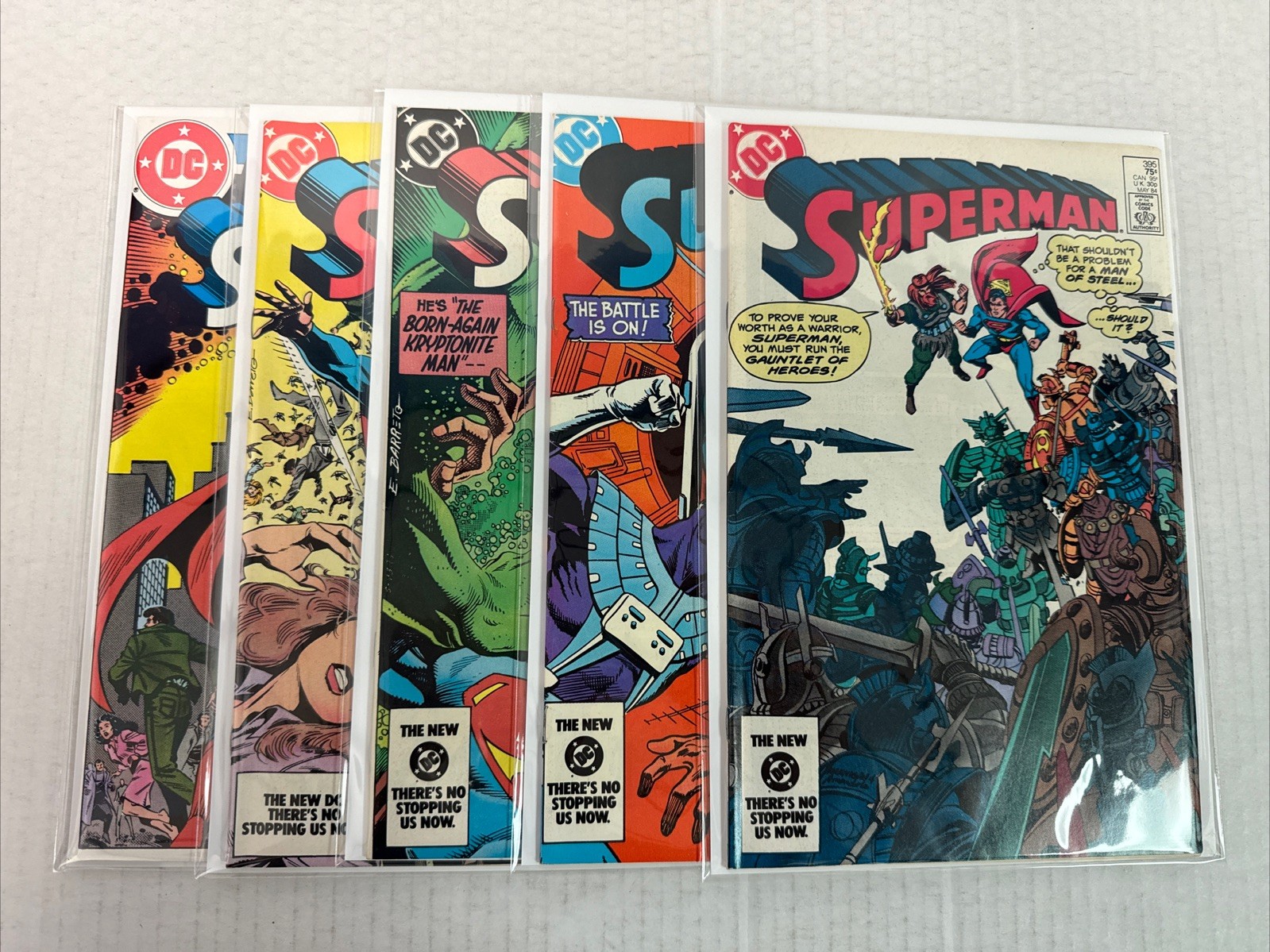 Superman #395-398 + Annual 10 Vol 1 1939 Series DC Comics 1984 Lot Of 5