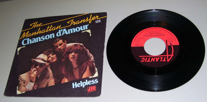 45T The Manhattan Transfer - Chanson d'Amour - 1976