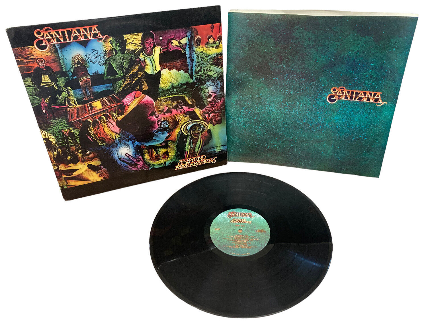 Santana – Beyond Appearances  Vinyl LP 33 Rpm   Columbia Records  –    1985