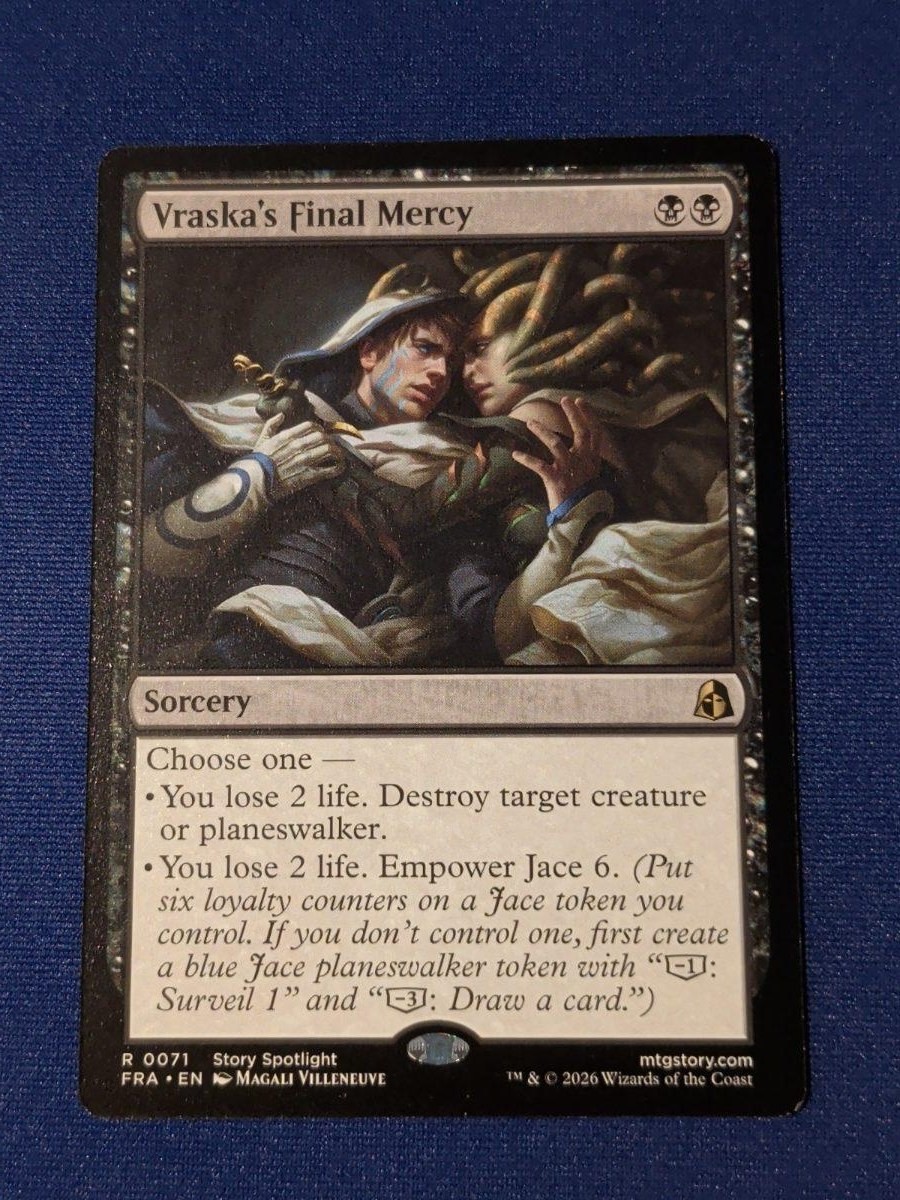 Vraska's Final Mercy Reality Fracture #71 quasi nuovo MTG