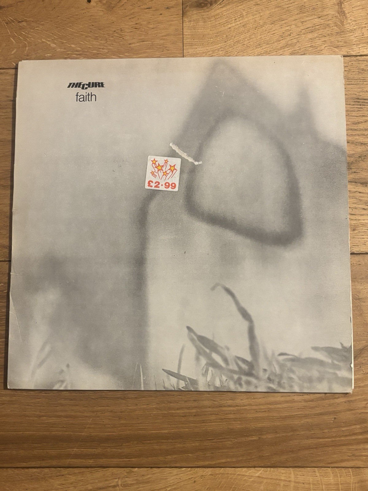 The Cure – Faith LP 1981 UK Fiction FIX 6 A3/B4 Vinyl NM Sleeve Good