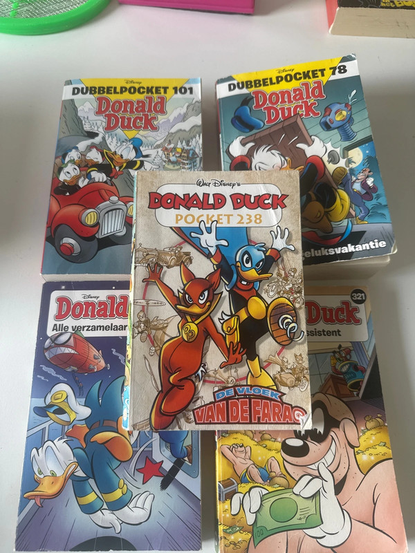 5x Donald Duck pockets