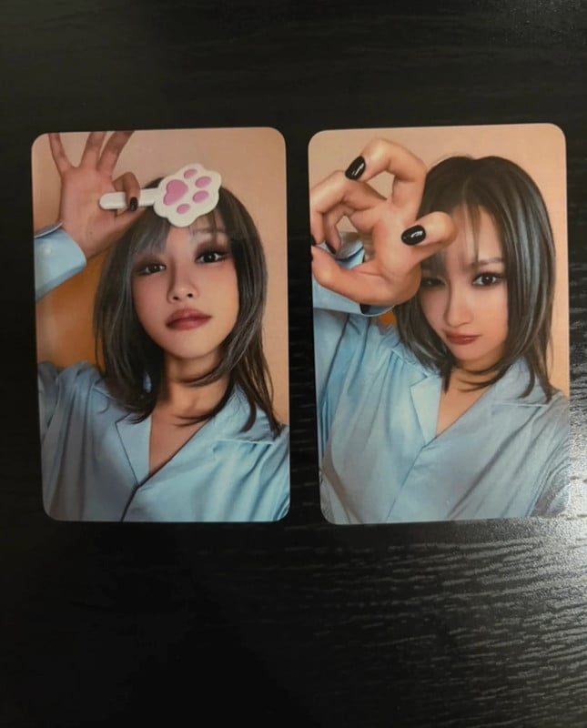 Dreamcatcher Siyeon photocard christmas concert trading cards