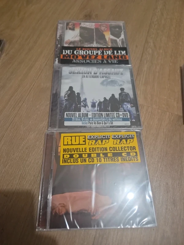 3 cd rap  fr ( neuf )