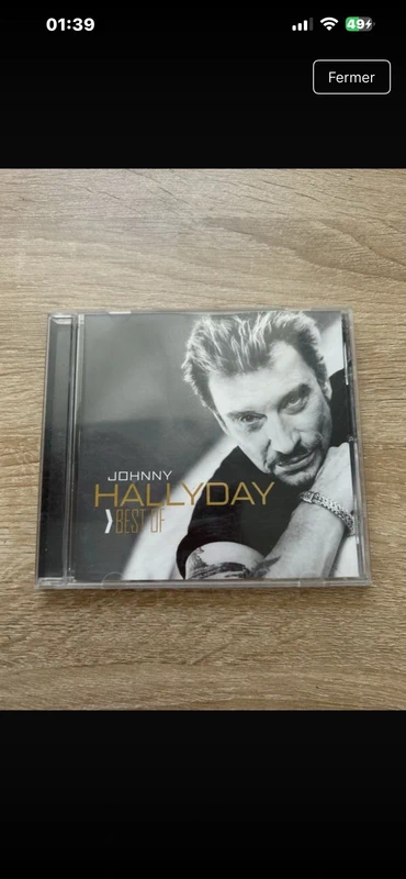 Cd Johnny Hallyday