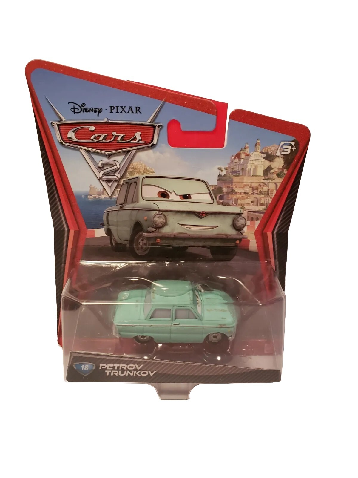 Disney Pixar Cars Diecast Petrov Trunkov #18 New
