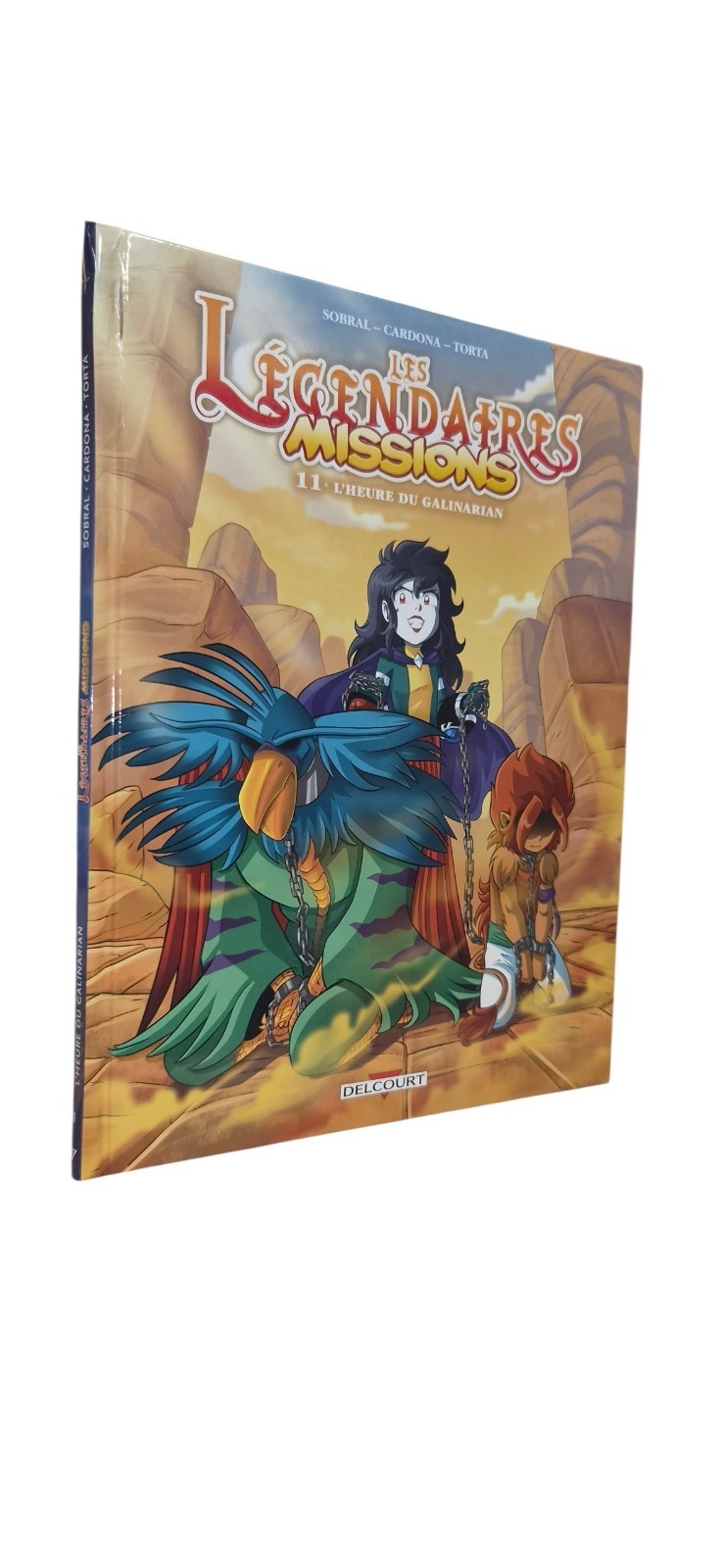 LES LEGENDAIRES - MISSIONS T.11 : L'HEURE DU GALINARIAN (BD#T#DELCOURT)