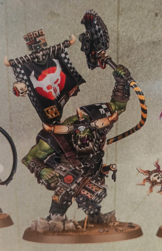 Warhammer 40k armageddon ( Warboss ork )