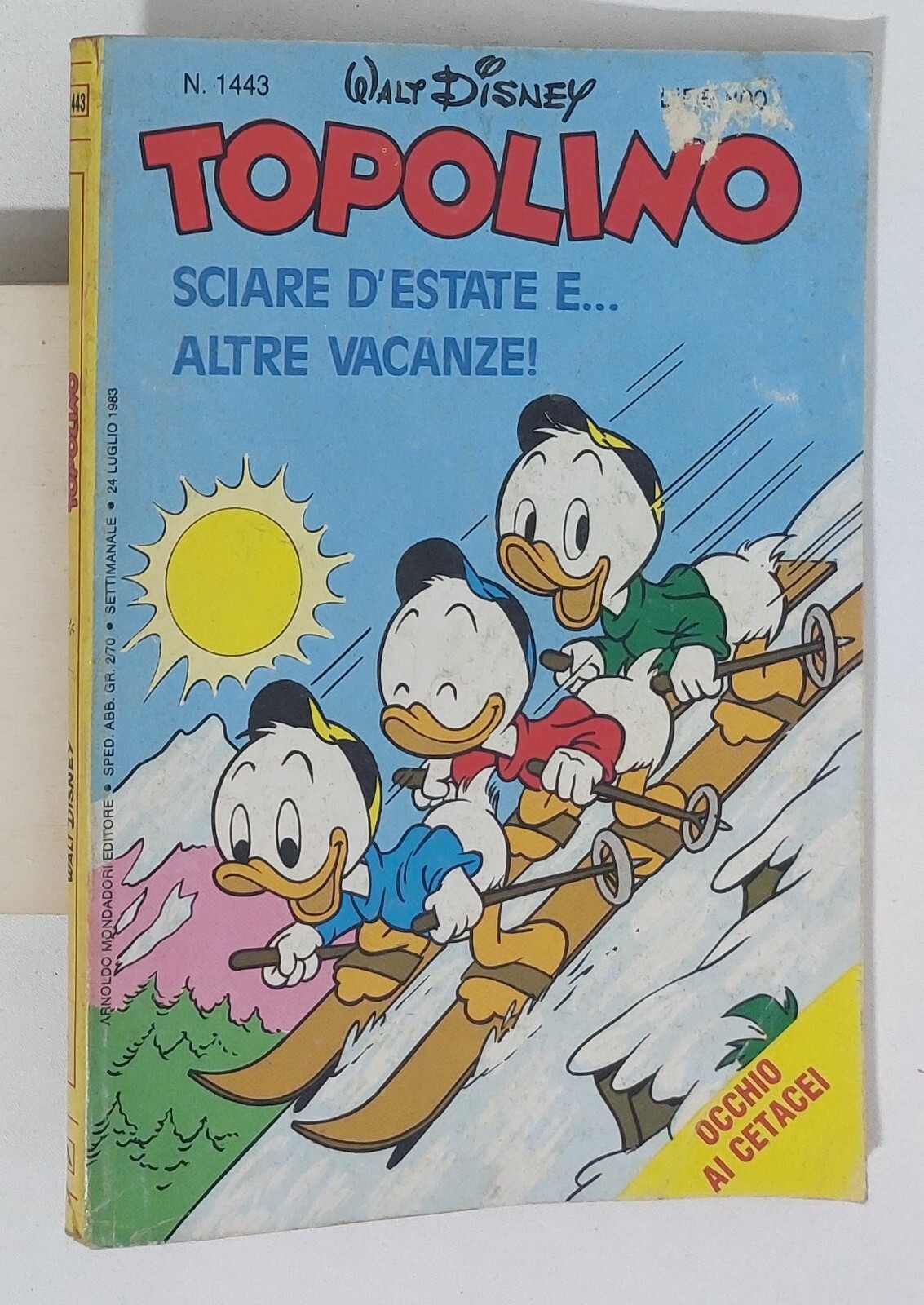 65053 TOPOLINO libretto n. 1443 - Mondadori 1983