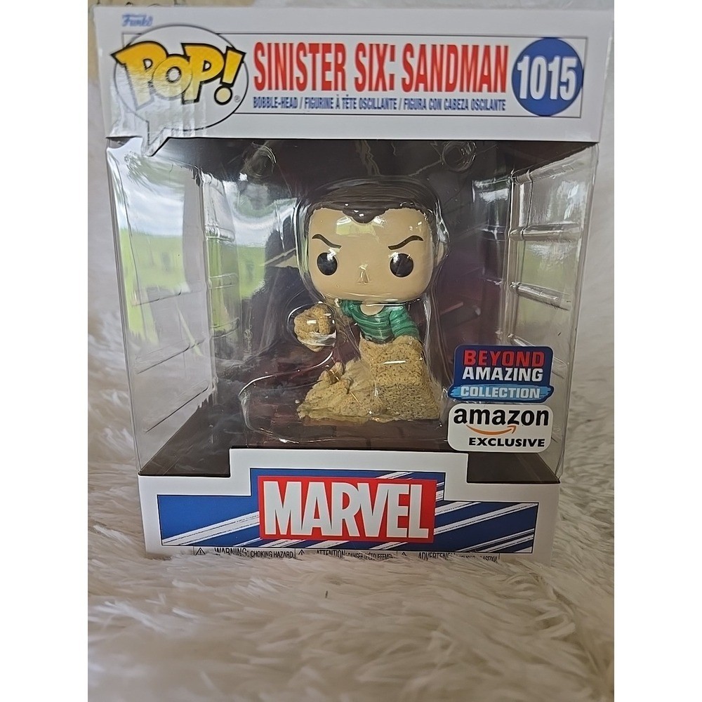 Funko Pop! Marvel Sinister Six #1015- SANDMAN - Amazon Exclusive - NEW