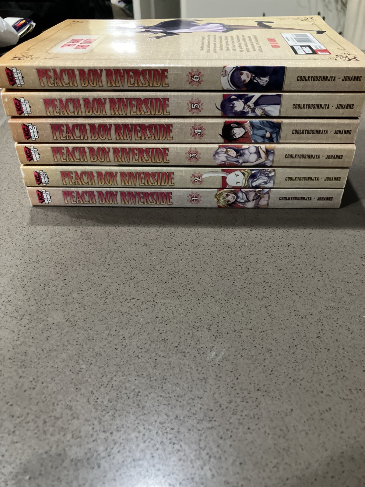 Peach Boy Riverside 1-6 manga inglese