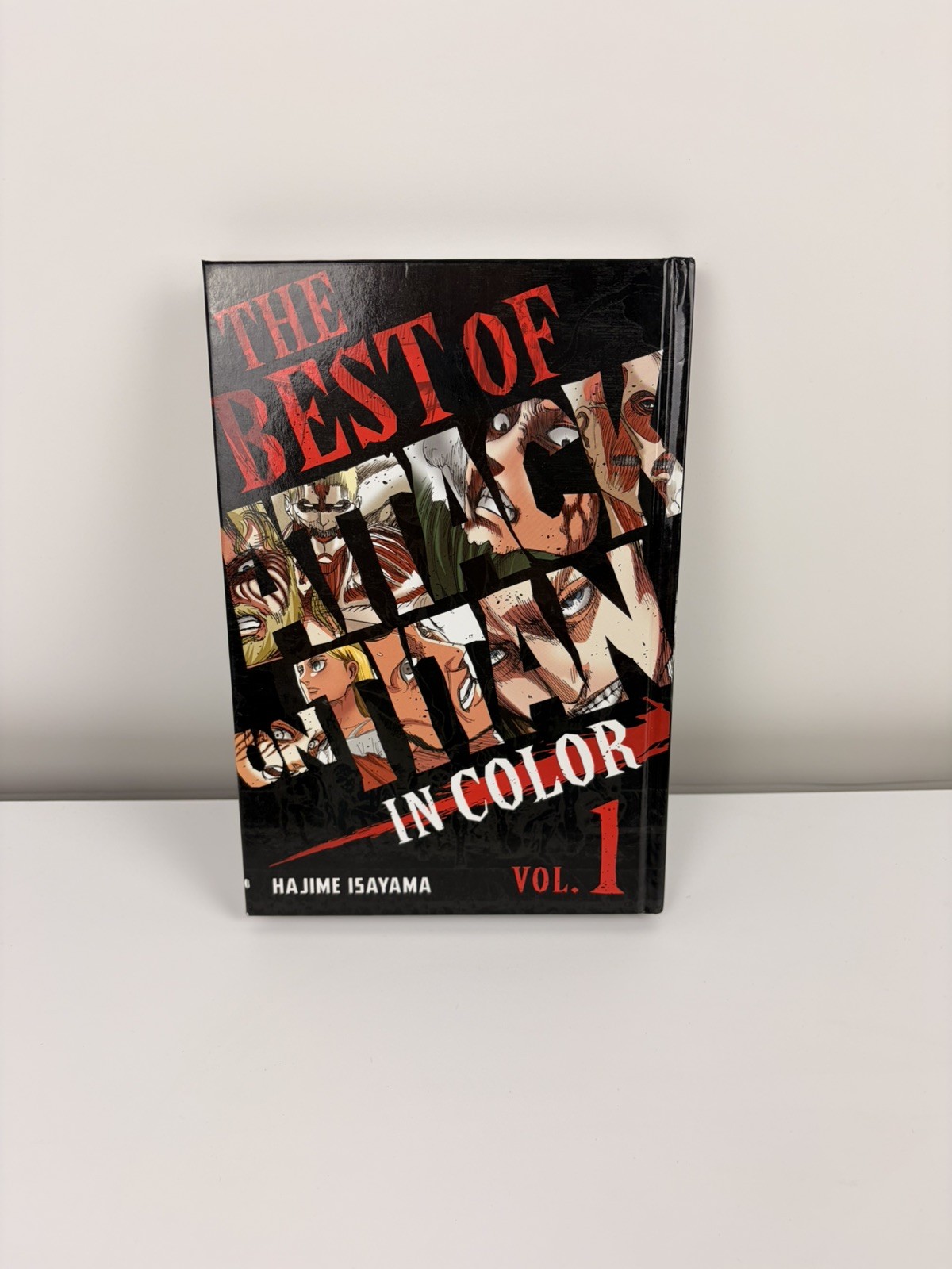 The Best of Attack on Titan In Color Hardcover Manga Vol 1 - English