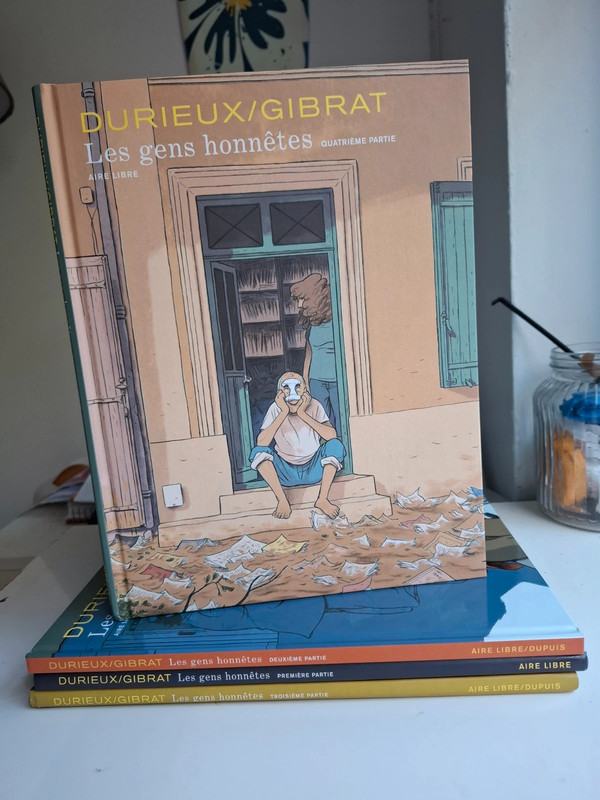 LEs gens honnetes aire libre tomes 1 à 4 serie complete