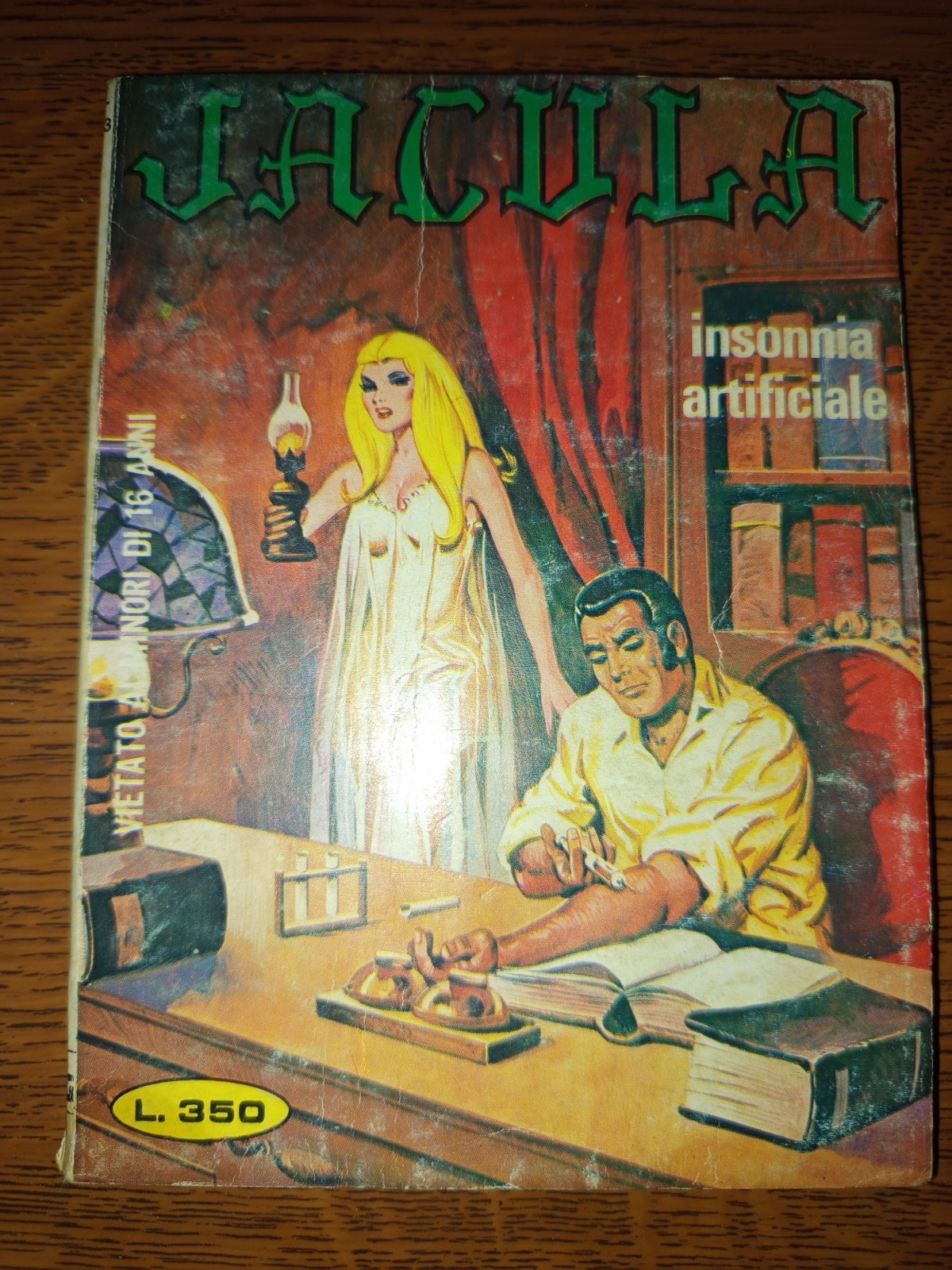 jacula n 283 ''  insonnia artificiale '' - 1980