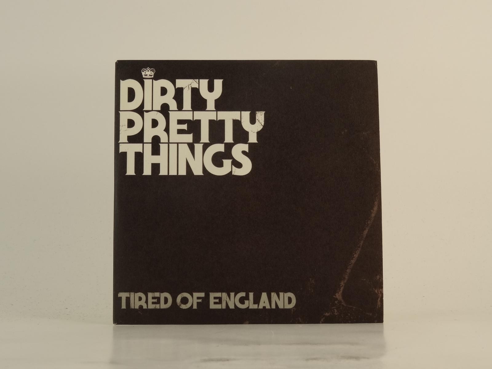 DIRTY PRETTY THINGS TIRED OF ENGLAND (D99) 2 Track Promo CD Single plus Card Sle