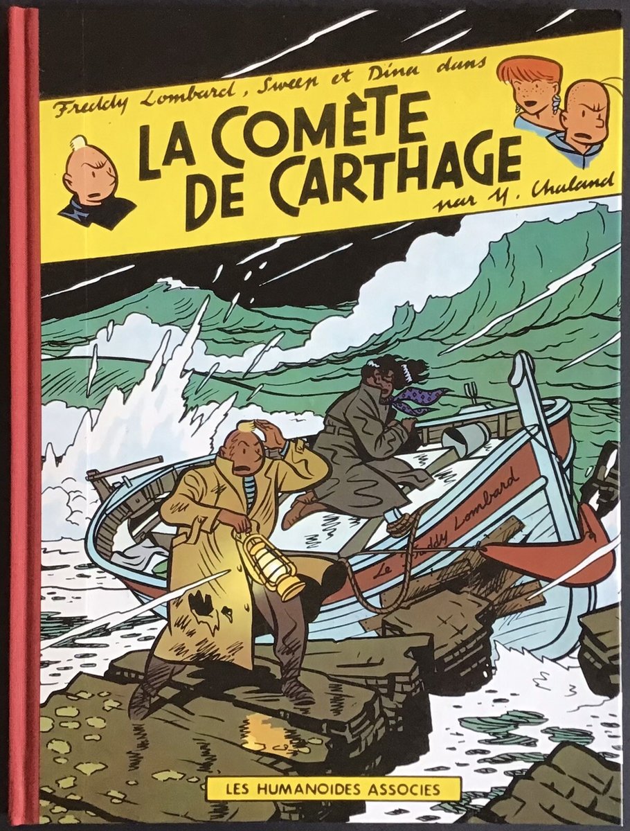 FREDDY LOMBARD La Comète de Carthage TT 999 ex. n&s Proche du neuf, magnifique !