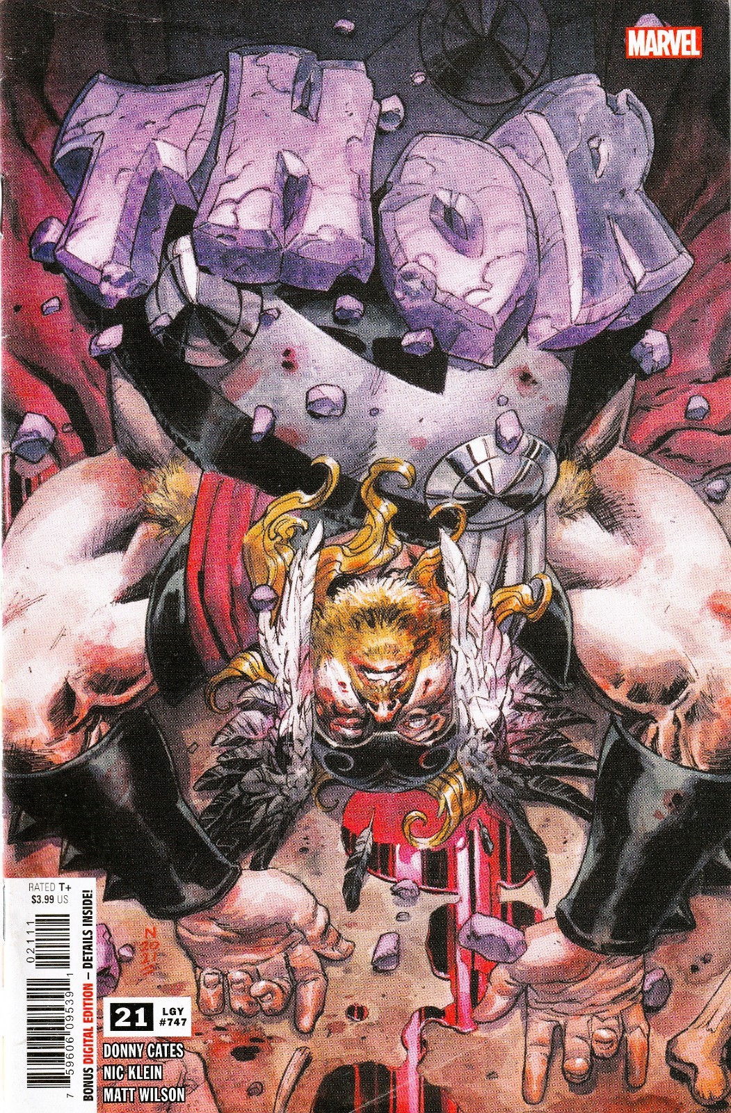 THOR #21 (2020) DONNY CATES / NIC KLEIN ART & COVER ~ UNREAD NM