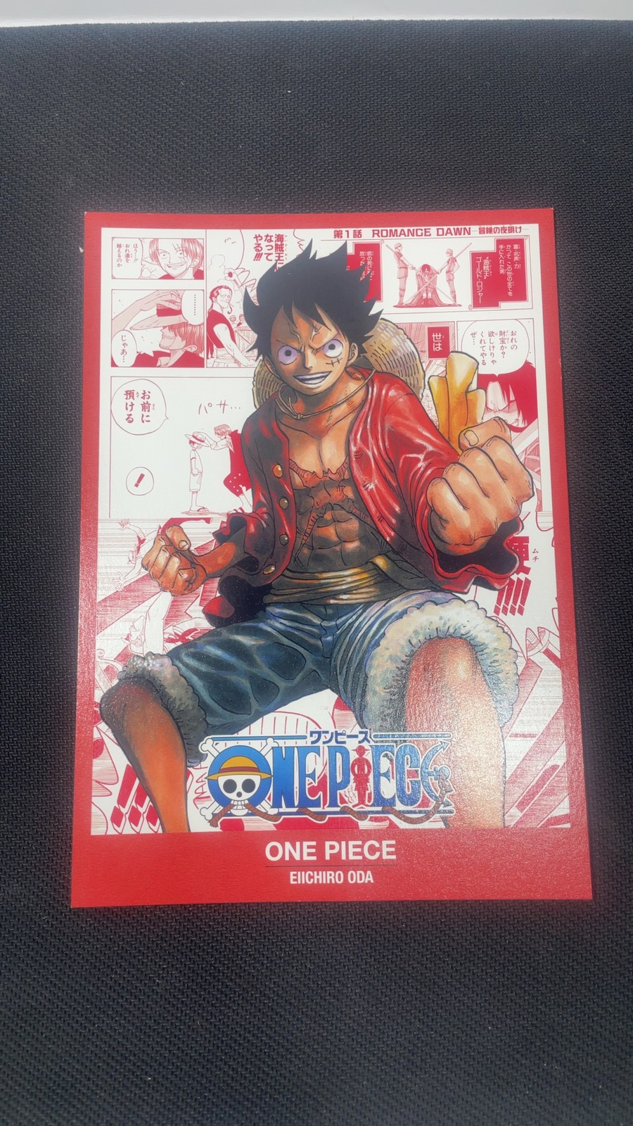 NYCC One Piece Manga Million Cartolina Rufy Romance Dawn Eiichiro Oda Promo