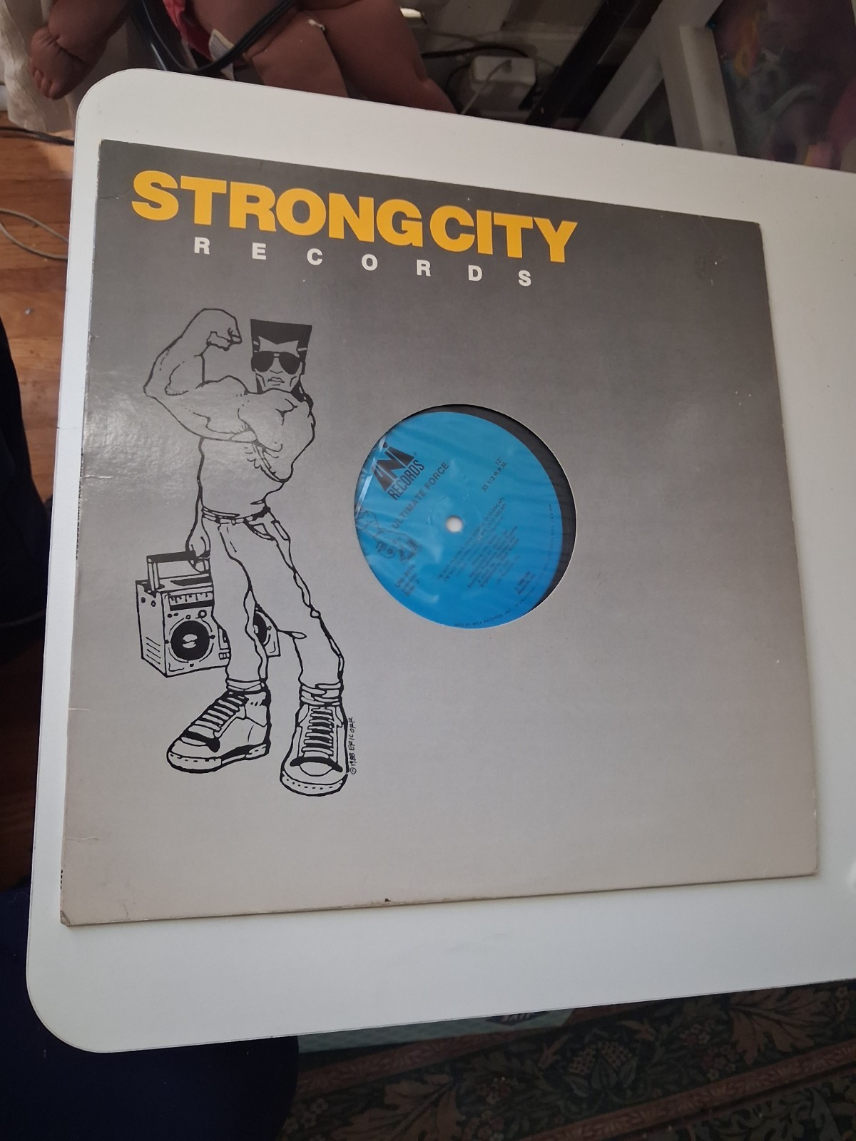 Ultimate Force *I'm Not Playing *12" single record *NM- *1989 *Strong City 