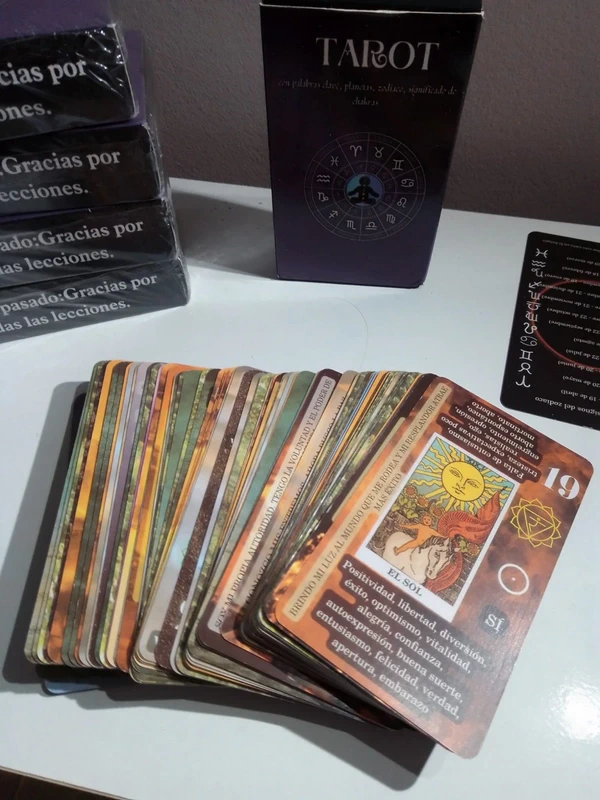 Baraja de Tarot con significados