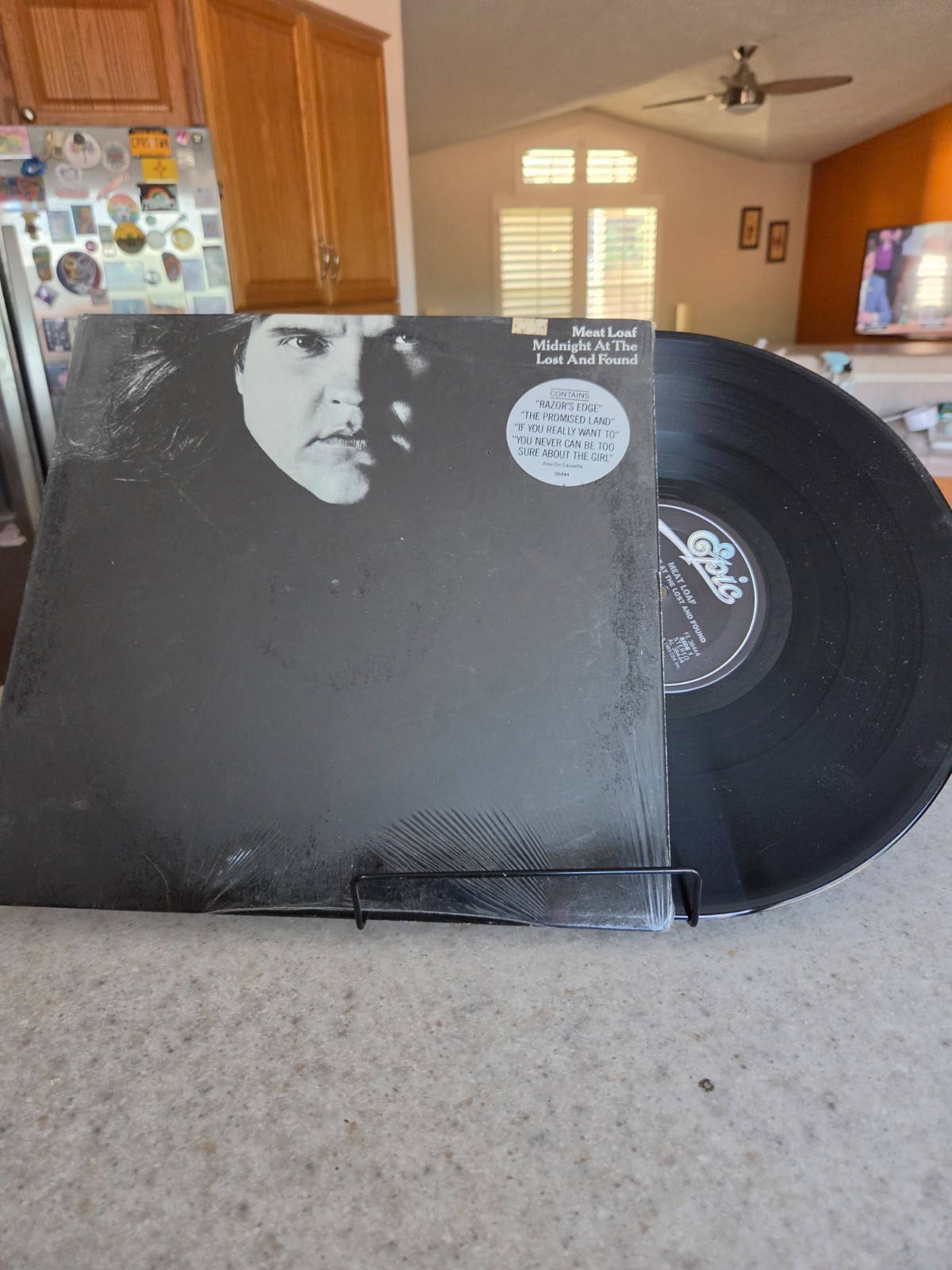 MEATLOAF Midnight at the Lost & Found 1983  Epic Shrink EX