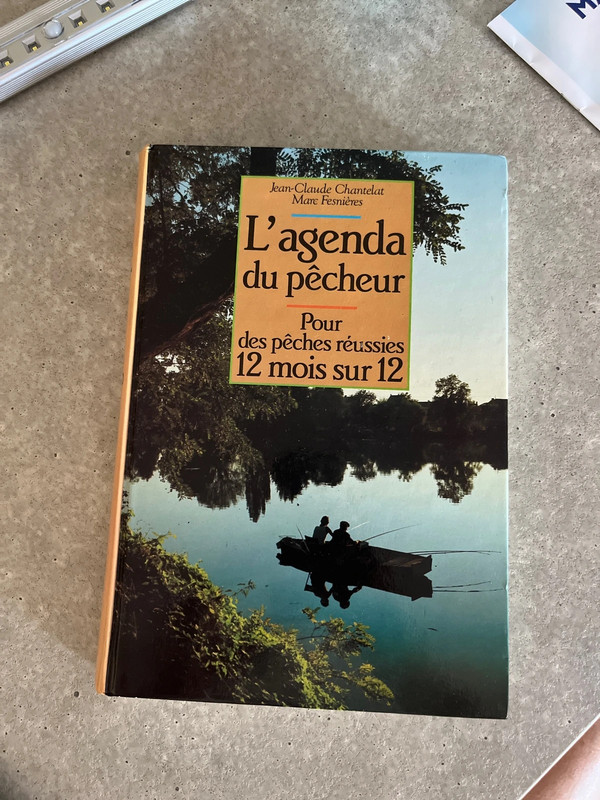 Livres l’agenda du pêcheur