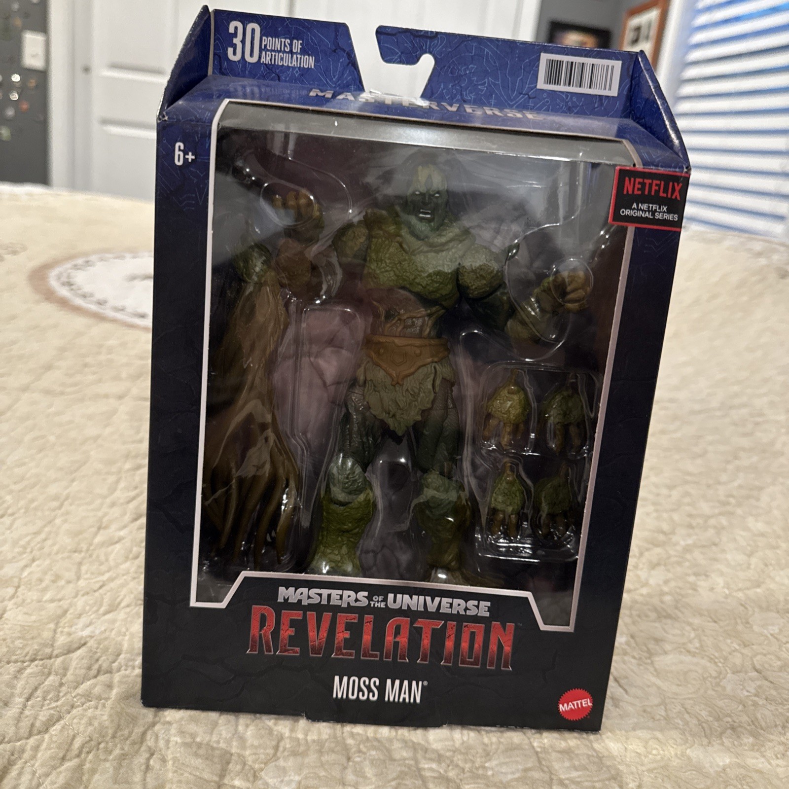 MIB 2021 Masters Of The Universe Revelation Moss Man 7" Figure Mattel MOTU