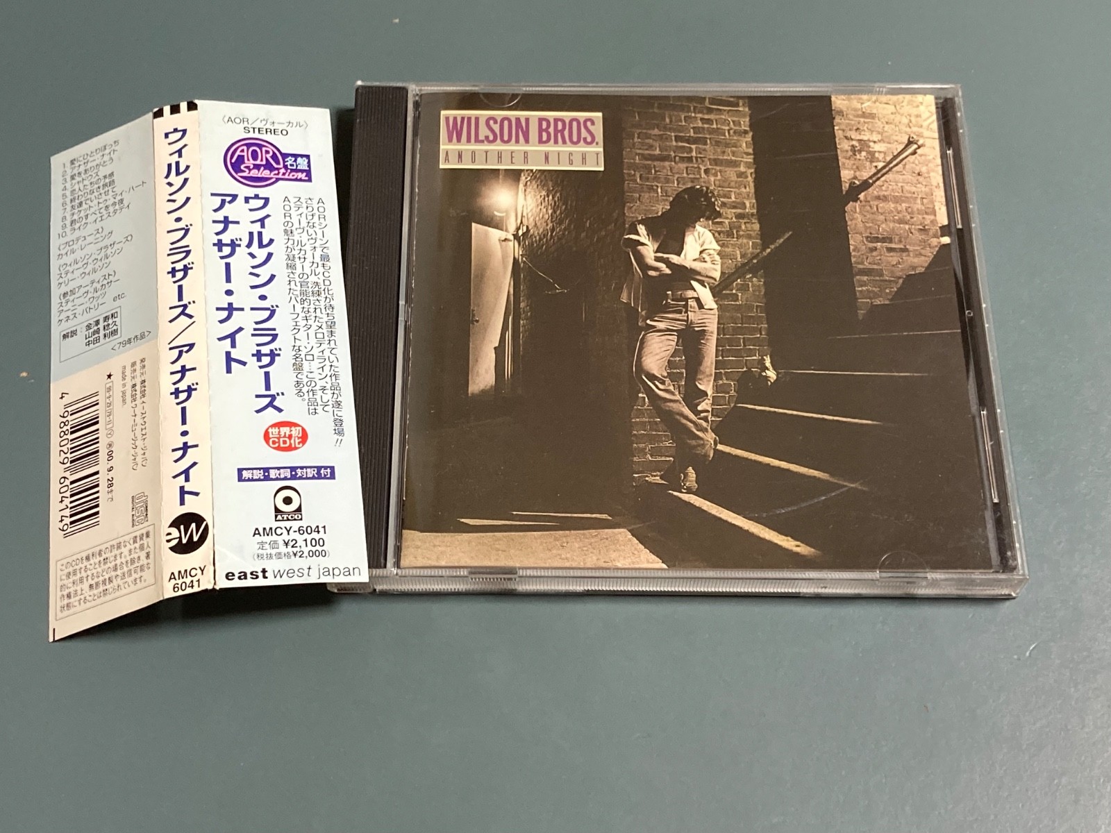 WILSON BROS. - ANOTHER NIGHT - JAPAN CD W/OBI AMCY-6041