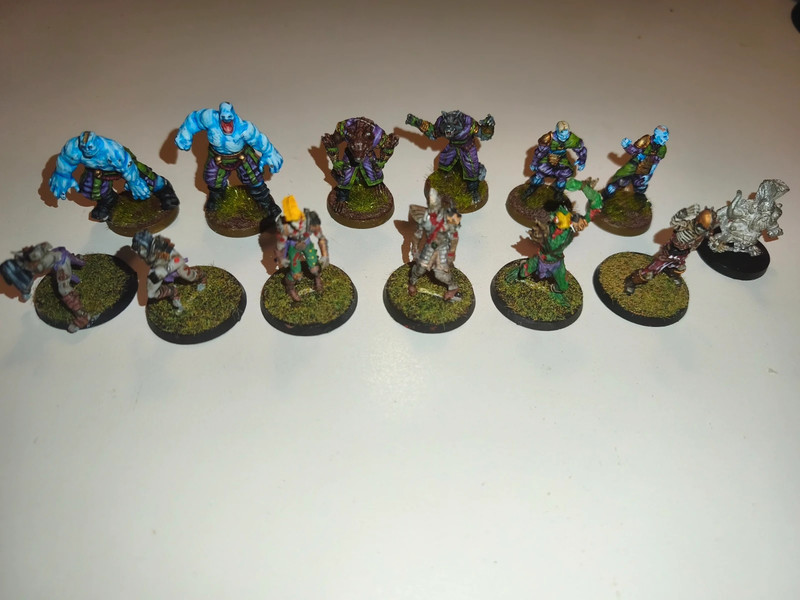 Equipo Nigromantes Blood Bowl metal