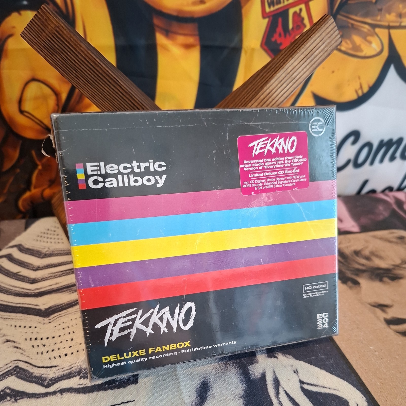 Electric Callboy - Tekkno Deluxe Edition Fanbox (Century Media) CD Box Set